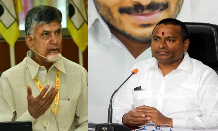  Ysrcp Minister Vellampalli Controversial Comments On Chandra Babu, Chandrababu,v-TeluguStop.com