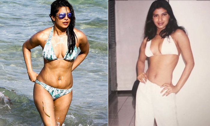  Bollywood Star Heroine Priyanka Chopra Looks Stunning In Bikini, Bollywood Star-TeluguStop.com