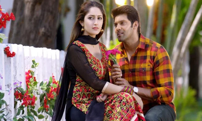  Hero Arya Turned As A Producer For Wife , Tollywood, Kollywood, Sayyeshaa Saigal-TeluguStop.com