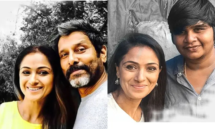  Simran To Tie Up With Vikram For The Third Time-TeluguStop.com
