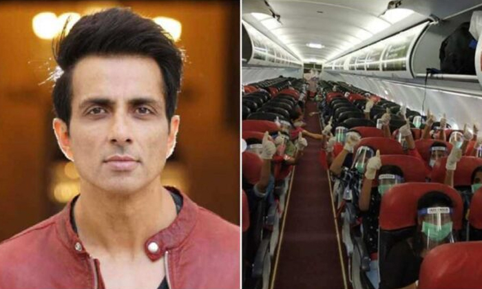  Spicejet Honours Actor Sonu Sood By Dedicating Special Airline Livery, Sonu Sood-TeluguStop.com