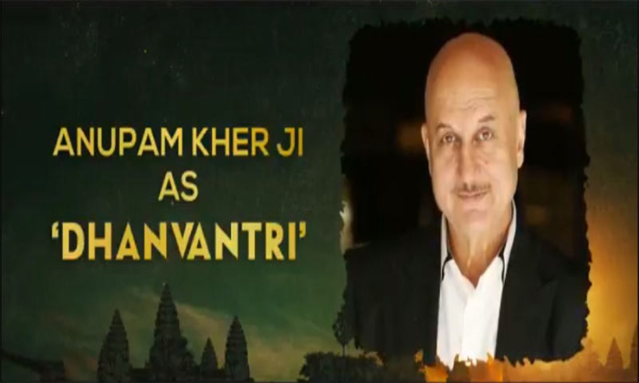  Veteran Bollywood Actor Anupam Kher Joins Karthikeya 2, Tollywood, South Cinema,-TeluguStop.com