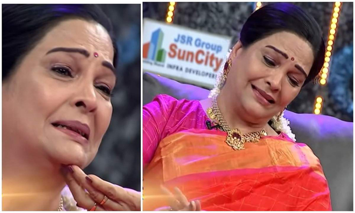  Actress Jayalalitha Crying Over Financial Struggles In Alitho Saradaga Show In E-TeluguStop.com