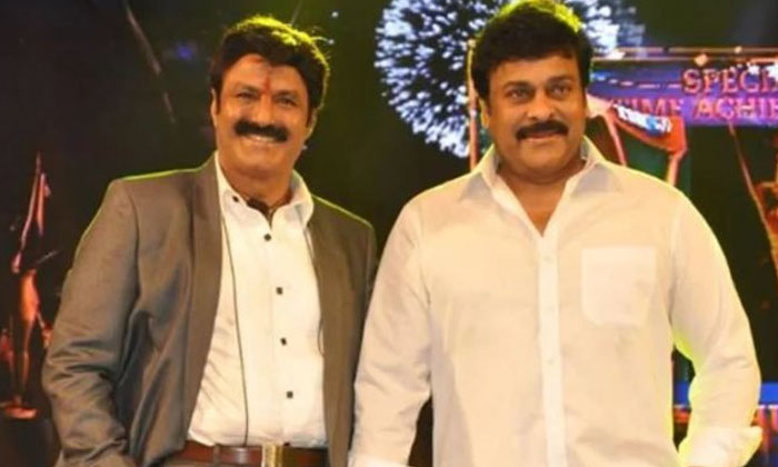  Netizens Comments About Politics Behind Chiranjeevi Balakrishna Movies, Chirenje-TeluguStop.com