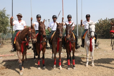  Mohit Of Indian Navy Bags Rings And Peg Tent Pegging Gold-TeluguStop.com