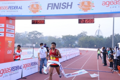  New Delhi Marathon: Bugatha, Sudha Win, Miss Olympic Qualification-TeluguStop.com