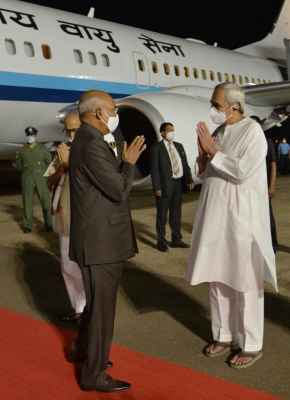  President Kovind Reaches Odisha For 3-day Visit-TeluguStop.com