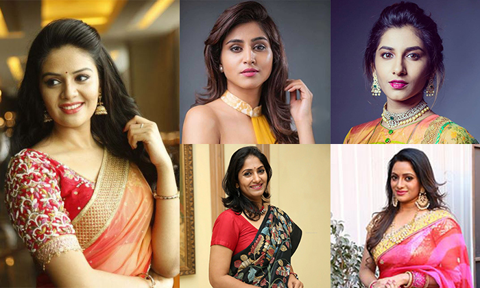  Shocking Ages Of All The Tollywood Top Anchors , Rashmi, Anasuya, Sreemukhi, Su-TeluguStop.com