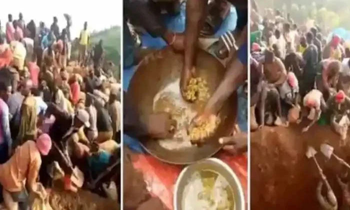  Very Huge Gold Mountain Found In Democratic Republic Of Congo ,  Gold, Village ,-TeluguStop.com