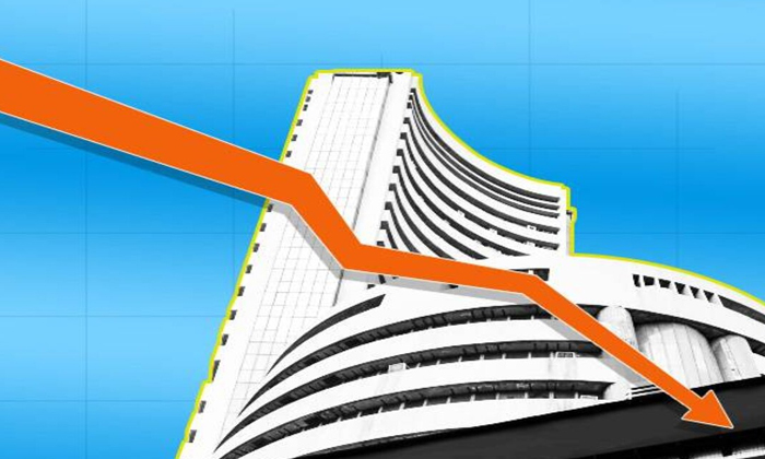  Sensex Loses 1700 Points Corona Effect, 1700 Points, Corona Effect, Indian Mark-TeluguStop.com