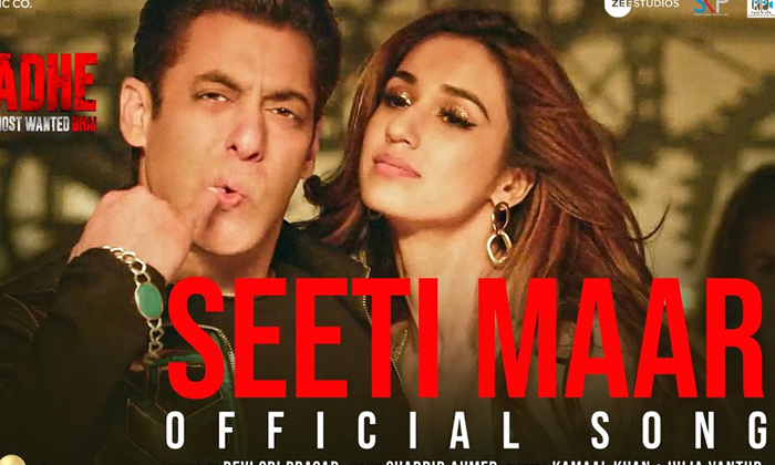  Seetimaar Song From Salman Khan’s ‘radhe’ Out Now-TeluguStop.com