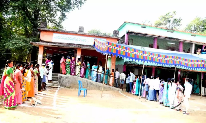  Huge Security Forces Were Deployed At Maoist-affected Polling Stations In Ap-TeluguStop.com