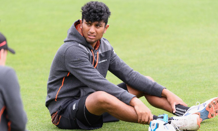  Indian Origin Rachin Ravindra In 20 Man New Zealand Test Squad,  Rachin Ravindra-TeluguStop.com