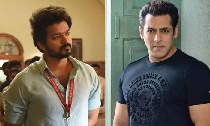  Salman Khan Approached For Master Remake, Tollywood, South Cinema, Bollywood, Vi-TeluguStop.com