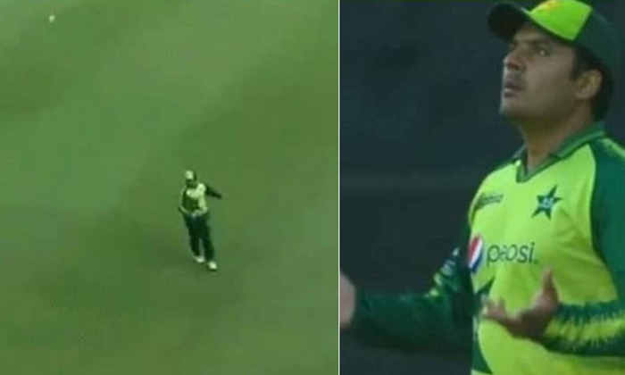  Netizens  Trolls Sharjeel Khan Fielding, Sa Vs Pak , T20i,  Sharjeel Khan ,pakis-TeluguStop.com