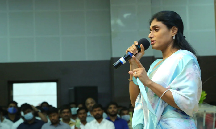  Ys Sharmila Mainly Focus On Khammam Constency  Ys Sharmila, Telangana, Jagan, Ys-TeluguStop.com