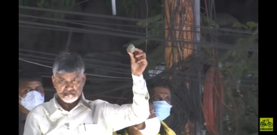  Alleging Stone Pelting, Naidu Calls Andhra Govt ‘rowdy Kingdom’-TeluguStop.com