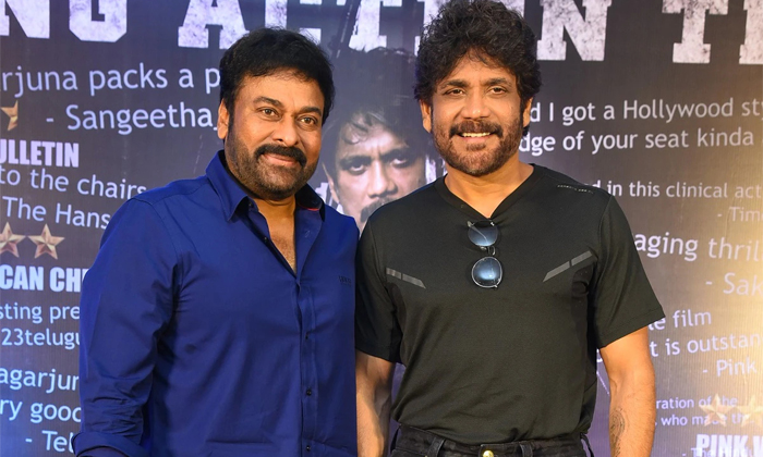  Chiranjeevi Superb Comments On Nagarjuna Wild Dog Movie, Wild Dog Movie, Chiranj-TeluguStop.com