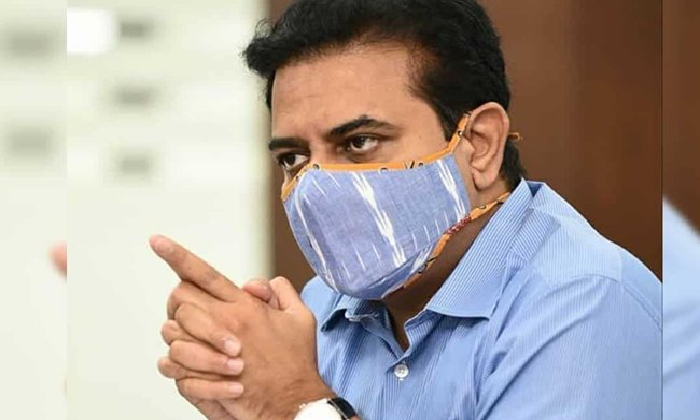  Minister Ktr Tested Covid Positive With Mild Symptoms !!-TeluguStop.com