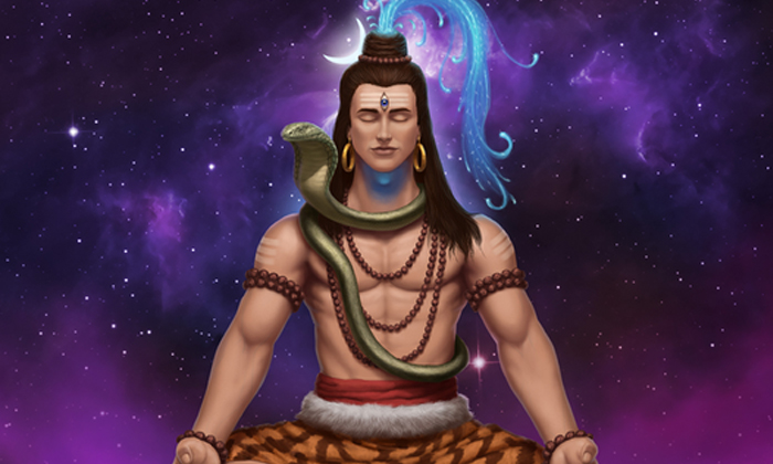 Telugu Lard Shiva, Maha Shiva, Moon, Nandi, Parameshwarudu, Rudraksha, Shiva, Sn