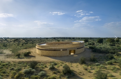  Jaisalmer School Tells Story Of Sustainability Through Architectural Marvel-TeluguStop.com