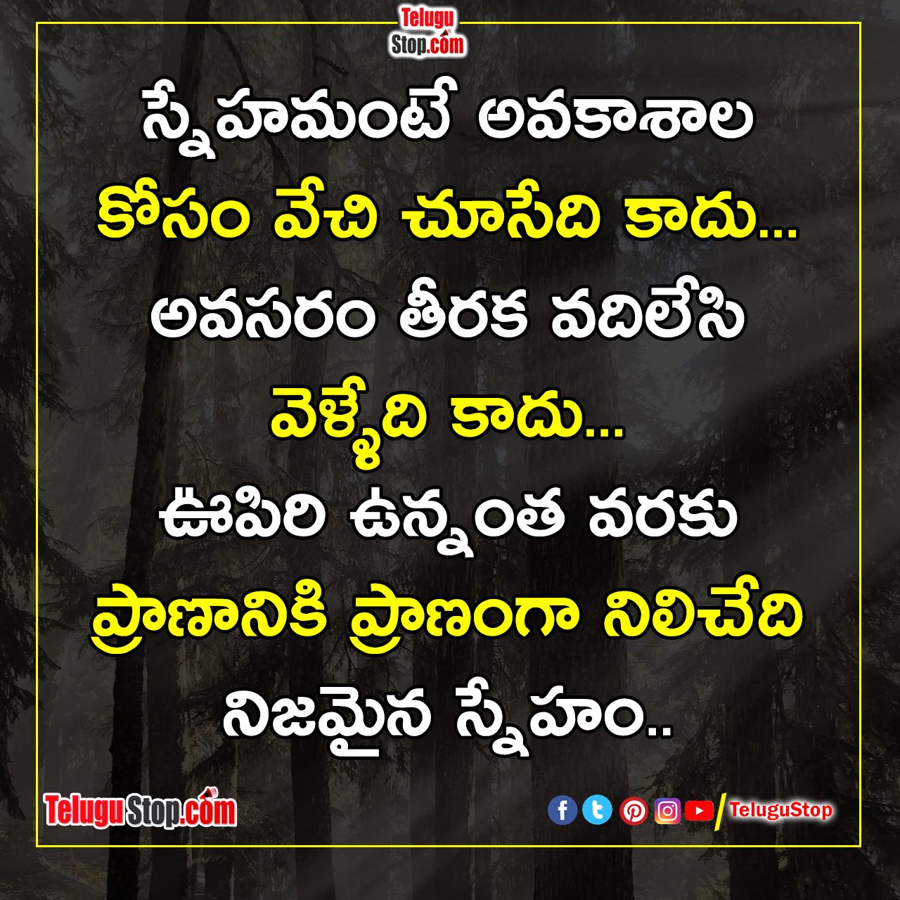 quotations on friendship in telugu