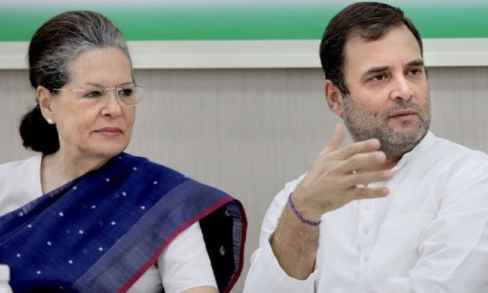  Sonia Gandhi Disappointed Election Results,  Disappointed,  Aicc,  Cwc Meeting ,-TeluguStop.com