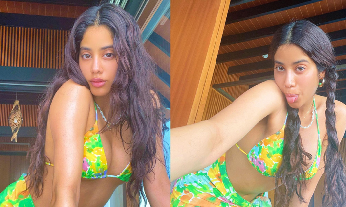  Bollywood Actress Janhvi Kapoor Sizzling Poses For Magazine,  Janhvi Kapoor, Bol-TeluguStop.com