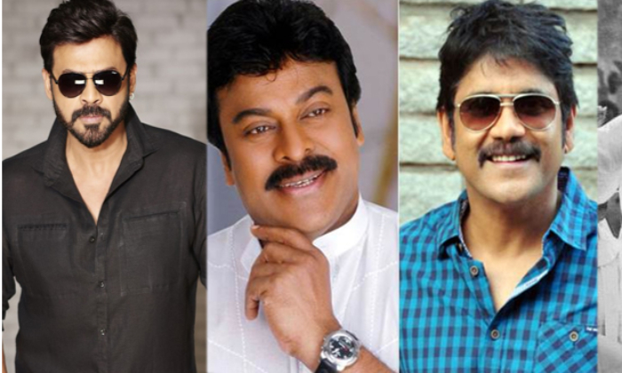  Senior Star Heroes Ready To Digital Entry, Venktesh, Nagarjuna, Chiranjeevi, Tol-TeluguStop.com