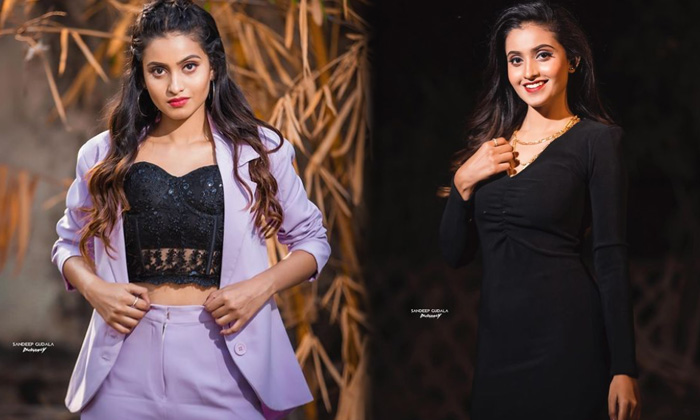 Social Media Sensational Beauty Deepika Pilli Trendy Clicks-telugu Trending Latest News Updates Social Media Sensational High Resolution Photo