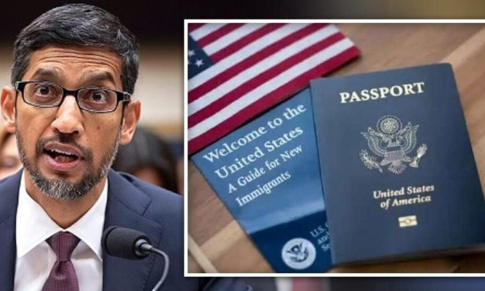  Google Leads Top Us Tech Giants To Seek Work Permits For Spouses Of H-1b Visa Ho-TeluguStop.com