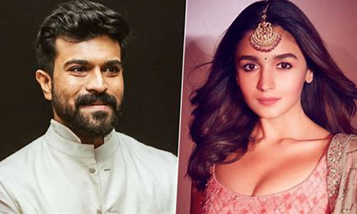  Alia Bhatt And Ram Charan Romance Once Again In Shankar Movie,latest News-TeluguStop.com