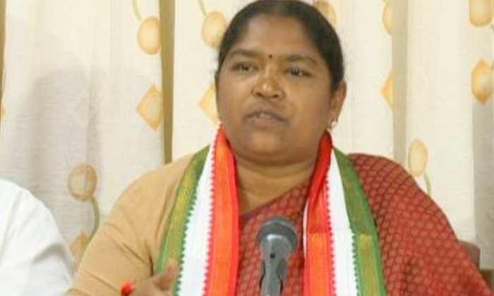  Congress Mla Seethakka Protested Against Telangana Government, Congress Mla, See-TeluguStop.com