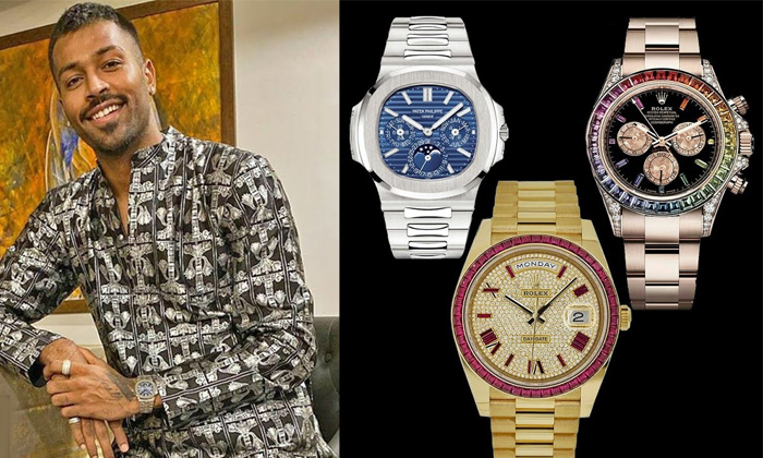 Telugu Cost, Hardik Pandya, Hardikpandya, Rolex, Rolex Watches, India Rounder, L