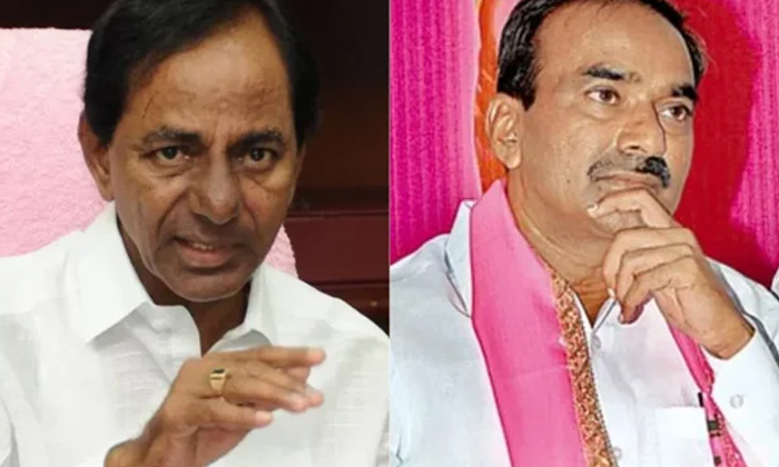  Kcr Closely Watching The Spear Affair  Because, Etela Rajender, Telangana Poltic-TeluguStop.com