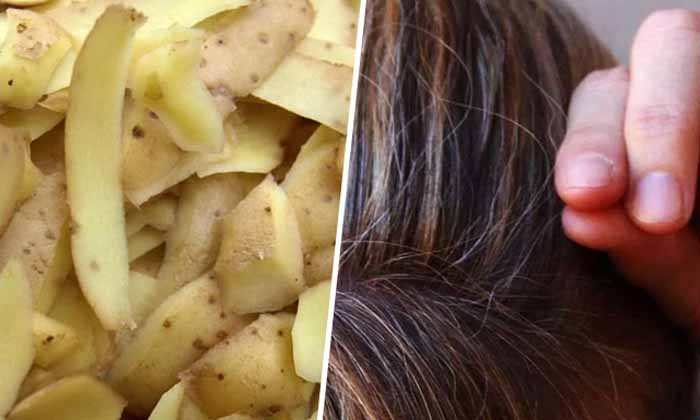  Potato Helps To Reduce White Hair Naturally! Potato, White Hair, Reduce White Ha-TeluguStop.com