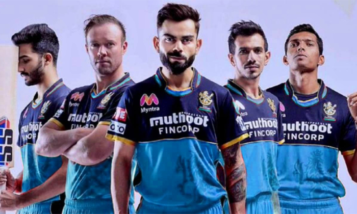  Reason Behind The New Blue Color Jersey Of Rcb In Ipl 2021, Rcb, New Jersey, Ipl-TeluguStop.com