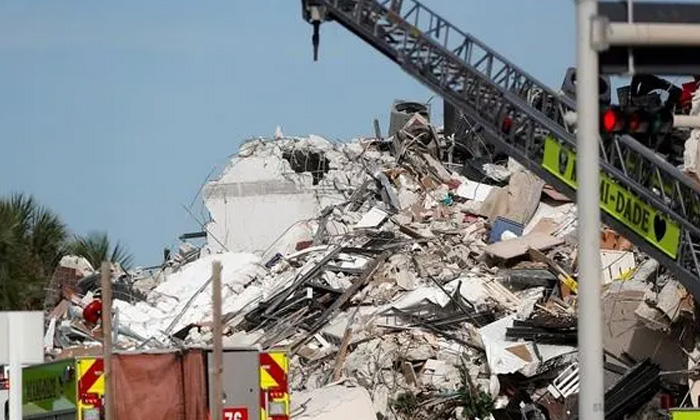  America, Miami, Building Collapsed, 99 People Missing,latest Viral-TeluguStop.com