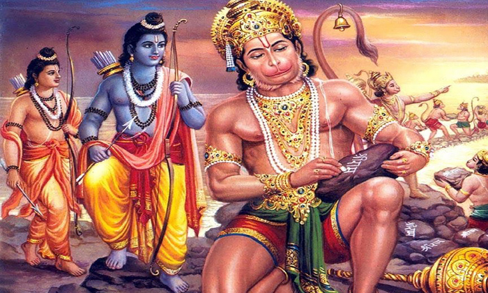 Telugu Hanuman, Hanuman Son, Lanka, Lord Rama, Makaradwajudu, Ramayana, Ramayana