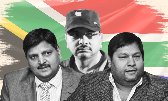 Telugu Ajay, Atul Gupta, Johannesburg, Rajesh, Rani Bazaar, Shahranpur, Zuma-Tel