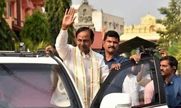  As Per Consituation Cm Kcr Rides Telangana, Kcr,latest-TeluguStop.com