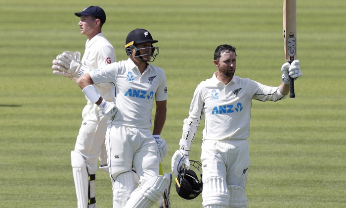 Telugu Batsman, Breaks, Devon Conway, Zealand, Sourav Gangulys-Latest News - Tel