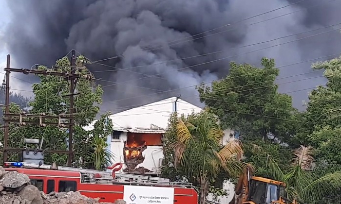  Fire Accident In Pune Sanitizer Factory-పూణెలో శానిటైజర్ కంపెనీలో భారీ అగ్నిప్రమాదం.. 18 మంది మృతి..-Breaking/Featured News Slide-Telugu Tollywood Photo Image-TeluguStop.com