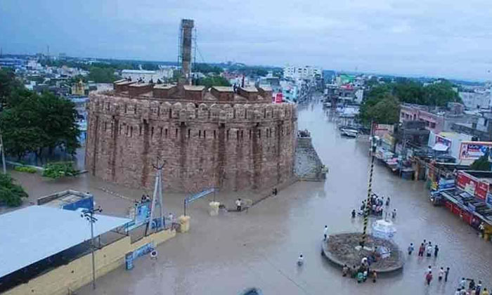  Streams Overflowing In Kurnool District Kurnool, Floods, Ragha Vedra Circle , An-TeluguStop.com