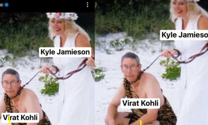  Kiwis Website Insults King Kohli ..! King Kohili, Kevis Captian, Bowling, Battin-TeluguStop.com