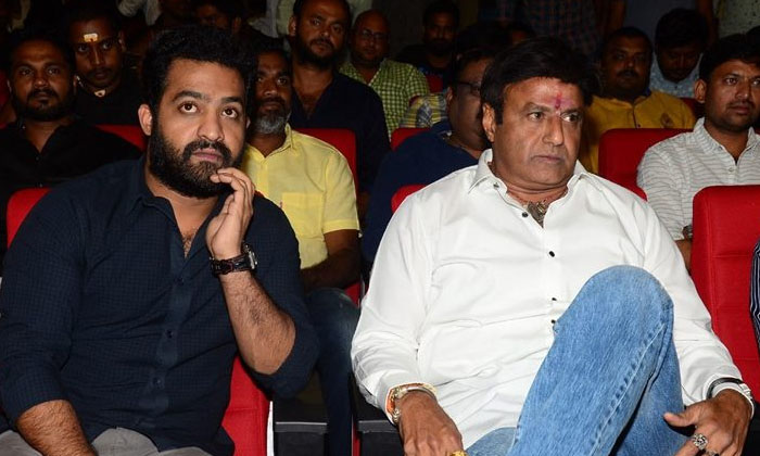  First Moment Of Jr Ntr And Balakrishna, Jr Ntr, Blakrishna, First Meeting, Paruc-TeluguStop.com