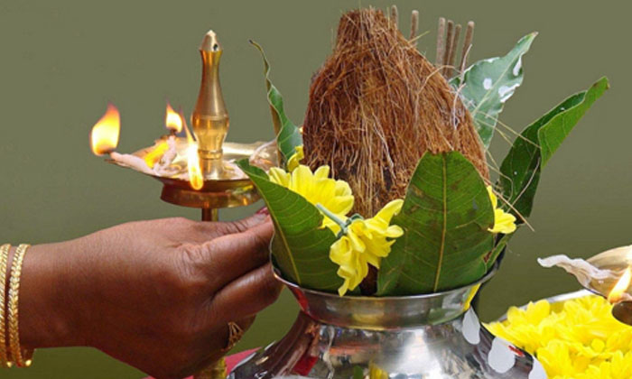  Why Is Poornakumbh Welcomed In Temples Poornakumbh, Temples, Welcome, Pooja, Sag-TeluguStop.com