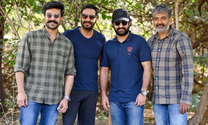  Ram Charan And Ntr Pan India Movie Rrr Shooting Update , Film News, Ntr, Rajamou-TeluguStop.com