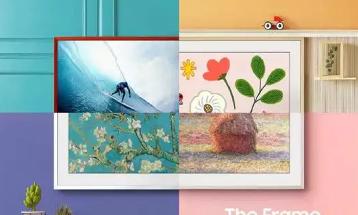  Samsung Released New Frame Like Tv. Samsung, Flipkart, Samsung The Prime Tv 2021-TeluguStop.com