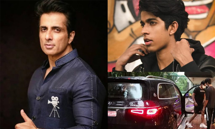  Sonu Sood Gift Mercedes Maybach Gls 600 To His Son Ishant Sood On Fathers Day, F-TeluguStop.com